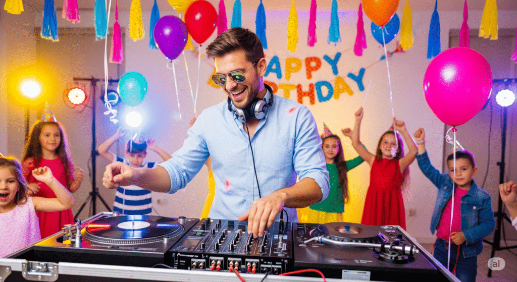 DJ Bjorn’s Mindblowing Performance as Halloween Disc Jockey & Dragon Man