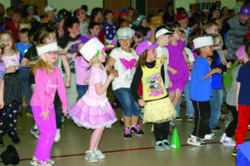 Pic Of School Dance Disc Jockeys Playing At Prom Burnaby elementary school dance with DJ Bjorn